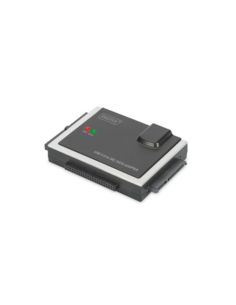 Adattatore Digitus Usb2.0  Ide E Sata Con Adattatore Di Alimentazione 220/12 Volt Per Hdd 2,5'' E 3,5''
