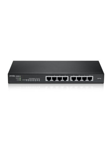 Switch Zyxel - Nebulaflex Switch Web Managed 8P Gigabit - Supporto Ipv6, Vlan - Design Senza Ventole, Desktop Gs1915-8-Eu0101f