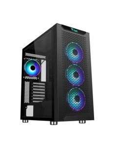Case Itek Full Tower Majes 40 2*Usb3, 4*12Cm Fan Argb, Trasp Wind Xl, -  Itgcamaj40