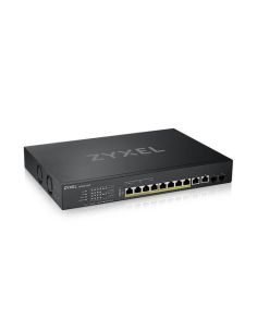 Switch Zyxel Xs1930-12Hp 8P Multigigabit Poe 60W (375W Max)(1G/2.5G/5G/10G)2P Multigigabit 2P 10Gbe Sfp  Ipv6, Vlan, Qos, ..