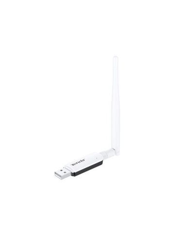 Adattatore Wireless Tenda U1 300M 2T2r, 2.4Ghz, 802.11N/G/B, 1 Antenna Staccabile 3.5Dbi