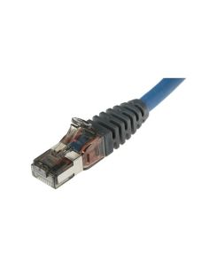 Bretel.Di Conn.Plug/Plug Rj45,6A 500Mhz Lunghezza 10M Con Condut. A Trefoli 26Awg Guaina Esterna In Materiale Lszh Iec 332.1 Blu