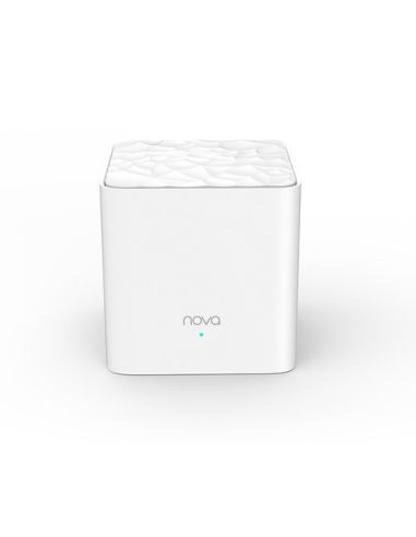 Router Tenda Nova Mw3 1Pack Wireless Dual Band Ac1200 Sistema Home Mesh Wifi Completo Copertura Fino A 300M2,Mu-Mimo,Sistema Qos