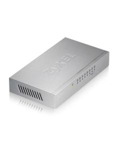 Switch Zyxel Es-108A V3 8P Lan 10/100M Unmanaged Desktop Case Metallico