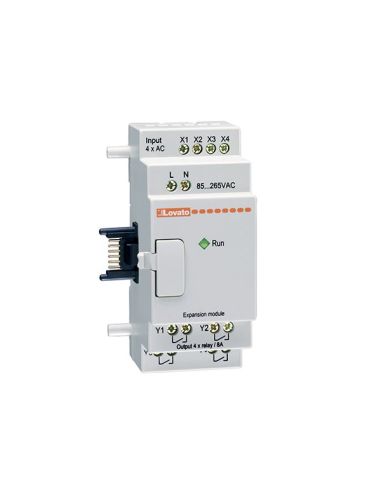Mod.Espans.Rele' Program.4I/4O 24Vac