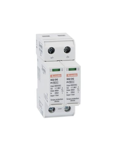 Scaricatore Di Sovrat.Tipo 2 600Vdc