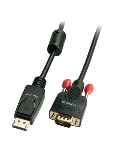 Cavo Adattatore Lindy Displayport Maschio - Vga Maschio 2Mt