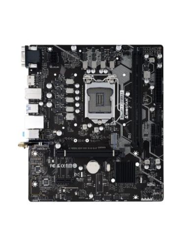 Mb Biostar B560mh-E 2.0 Lga1200 (Rocket Lake - Compatib. Comet Lake) 2Ddr4 Vga*Hdmi Pcie , 4*Sata,M.2 Matx
