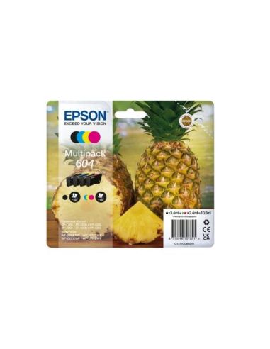 Multipack Epson 604 C13t10g64010 Ananas X Xp-2200 Xp-3200 Xp-4200 Wf-2910Dwf Wf-2930Dwf Wf-2950Dwf