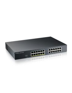 Switch Zyxel Nebulaflex Switch Web Managed 24P Gigabit Poe (Max 130W) - Sup Ipv6, Vlan - Senza Ventole, Gs1915-24Ep-Eu0101f
