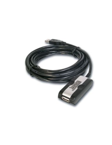 Extender Usb Digitus M/F Con Cavo 5Mt - Portata Massima Fino A 10Mt