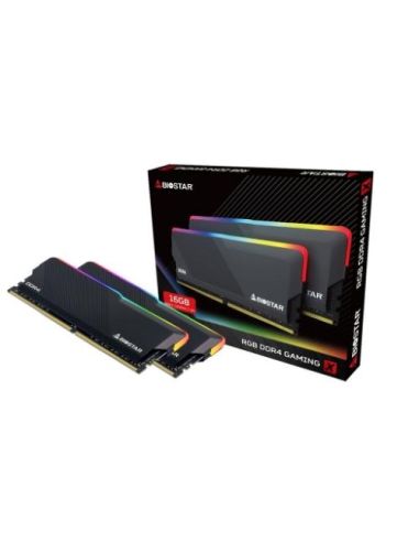 Kit Ddr4 Biostar  16Gb (2X8gb) Gaming X Series Ddr4-3200Mhz Rgb - Dmd32eu4rp