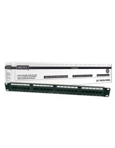 Patch Panel 19'' Digitus Non Schermato Utp 24 Porte 8 Poli Rj45 Per Reti Categoria 5E - 1 Unita'
