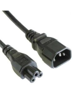 Cavo Alimentazione Link Connettori C14 Maschio C5 Femmina 1,80Mt