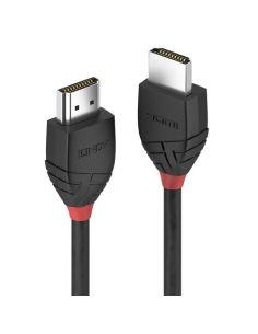 Cavo Hdmi 2.0 M-M Lindy High Speed Black Line Supporta Risoluzioni Uhd Fino A 4K M/M 50Cm