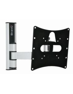 Supporto Tv Bravo Lcd9b 23- 40, Max Kg 20, Attacco Max 10X10cm, Adat. 20X10/20X20 White - Orientabile -10/15