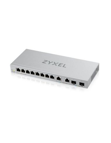 Switch Unmanaged Plus, 8 Porte Gigabit, 2 Porte 2.5Gbe, 2 Porte Sfp 10Gbe, - Easy Management Per Vlan, Qos - Fanless