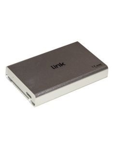 Box Esterno Link Usb 3.0 Per Hdd Sata 2,5 Fino A 12,5 Mm Di Spessore Alloggiamento In Alluminio Colore Argento