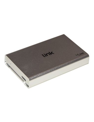 Box Esterno Link Usb 3.0 Per Hdd Sata 2,5 Fino A 12,5 Mm Di Spessore Alloggiamento In Alluminio Colore Argento