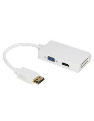 Adattatore Link Da Displayport A DviHdmiVga Femmina