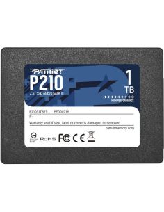 Ssd Patriot  1Tb P210 2.5 Sata3 Read:510Mb/Write:440 Mb/S - P210s1tb25 - Gar. 3 Anni