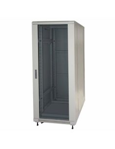 Rack Link 19'' Armadio 22 Unita' (A)1166X (L)600X(P)600Mm Porta In Vetro Colore Grigio Capacità Di Carico 800 Kg Lk1922u66gr