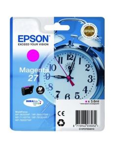 Ink Epson C13t27034012 Magenta Sveglia X Wf-3620Dwf Wf-3640Dtwf Wf-7110Dtw Wf-7610Dwf Wf-7620Dtwf Wf-7210Dtw Wf-7710Dwf Wf-7720D