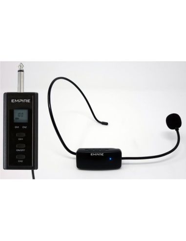 Microfono Empire Jn100 Portatile Neck Uhf  Ricevitore Modular Voice Pro Line