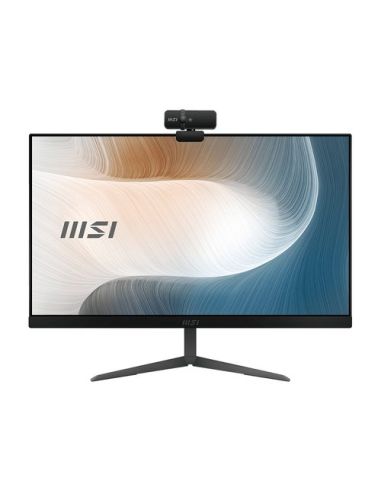 All In One Msi Modern Am241 11M-014Eu 23,8 No Touch I5-1135G7 8Gb Ssd 256Gb Tastiera Mouse W10 Nero