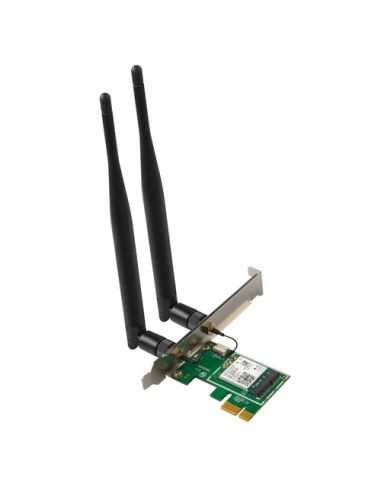 Scheda Di Rete Tenda E30 Pci-Express Ax3000 Wi-Fi 6 5Ghz:Fino A 2402Mbps,2.4Ghz:Fino A 574Mbps 2Antenne Staccabili 5Dbi