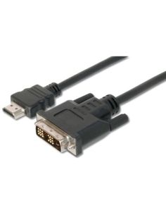 Cavo Adattatore M/M Hdmi A Dvi-D Digitus Da Hdmi 19 Poli Tipo A A Dvi-D 181 Poli - 5Mt