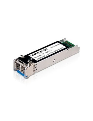 Fiber Converter Tp-Link Tl-Sm311ls Gigabit Sfp Module, Single-Mode, Minigbic, Lc Interface, Up To 10Km Distance