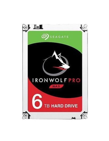 Hd Seagate  Iron Wolf Pro Sata3 6Tb 3.5 7200 Rpm  256Mb Cache 24X7 - Nas Hdd - St6000ne000 - Gar. 5 Anni/2Y Servizio Rescue