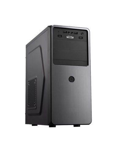 Case Itek M.Tower Ocean Evo 500W, 2*Usb2 Audio Front- Cable Managment - Bk (Effetto Spazzolato) - Itoca35e