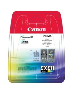 Ink Canon Multipack Pg-40  Cl-41 18Ml X Ip2200 Ip2600 Mp140 Mp150 Mp180 Mp190 Mp450 Mp460 Jx200 Jx500 Jx210p Mx300 Mx310