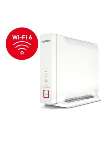 Router Gigabit Fritz! Wireless Box 4060 Wi-Fi 6 Mesh Triband X Modem Fibra Ottica,Con Cavo Odsl Con P Wan, 4X4 Mimo 20002952