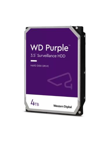 Hd Wd Sata3 4Tb 3.5 Purple Intellipower 64Mb Cache 24X7 - (Ideali Per Dvr/Pvr) Wd42purz - Gar. 3 Anni