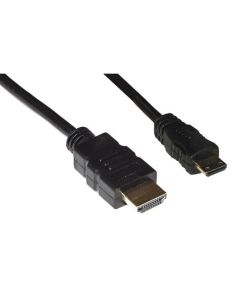 Cavo Micro Hdmi/Hdmi Link M/M, Da Tipo Micro D A Tipo A - 2Mt