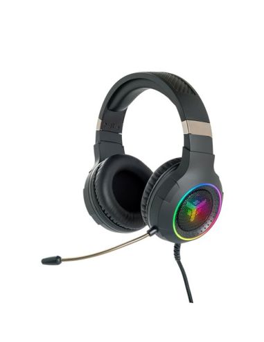 Cuffia Itek Gaming H430 7.1 Virtual Con Bro, 7 Colori Led,2X3, Mic.,Controllo Volume, 2X3mm E Usb Con Adattatore - Ithgh430