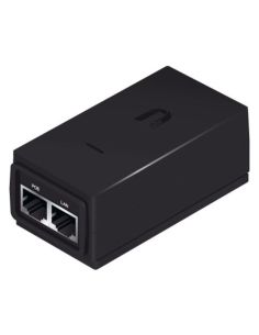 Adattatore Poe Injector Ubiquiti Poe-24 Poe Injector,24Vdc 0.5A, 12W, Gbit - Poe-24-12-W-G Colore Nero