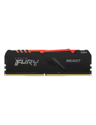 Ddr4 Kingston  16Gb 3200Mhz - Fury Beast Cl16 - Rgb - Kf432c16bb1a/16
