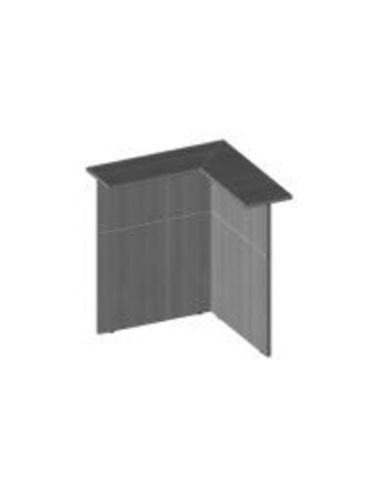 Reception Lineare Per Angolo 90 Interno. Agg. Gambe Metal. Top 80X60 E Top Di Raccordo 90 Ops339f - Bsx0117f Dim.97,5X97,5X110