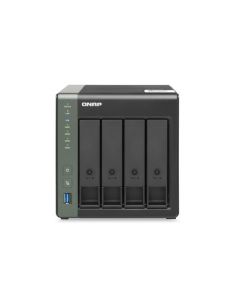 Nas Tower Qnap Ts-431X3-4G 4Hd 3,5/2,5 Nohdd 1P 10Gbe Sfp 1P 2.5Gbe 1P Gbe 3P Usb3 Ram 4Gb Ddr3 Quadcore Al-314 1.7Ghz