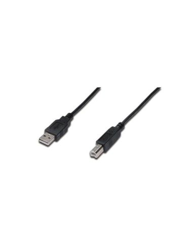 Cavo Digitus Usb 2.0 A-B M-M 1,8Mt In Rame Colore Nero