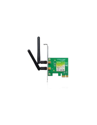 Scheda Wireless Tp-Link Tl-Wn881nd Pci Express 300M  Atheros, 2T3r, 2.4Ghz 802.11N/G/B, 2 Antenne Staccabili 2Dbi