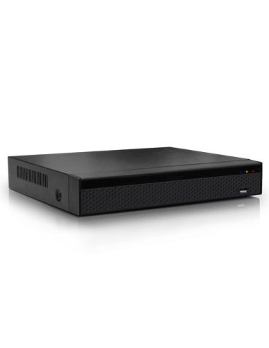 Nvr 16 Canali Poe Atlantis A11-Nvr1608p-Ak 8 Canali Poe Risoluzione Max 5Mpx 25Fps Switch 8 Porte Poe 130W Uscita Hdmi-4K/Vga
