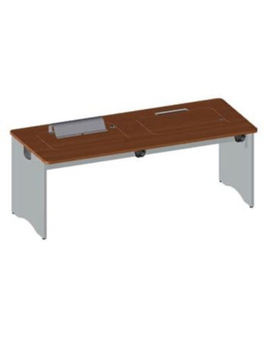 Rivoluzionario Tavolo Multimediale Biposto, Con Sistema Rotante A Scomparsa X Nb E Tbt 170X71x74