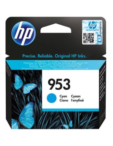 Ink Hp F6u12ae N.953 Ciano X Hp Oj-8210 Oj-8710 Oj-8720 Oj-8725 Oj-8730 Oj-8740 Oj-7740 Oj-7720 Oj-7730 Oj-8218