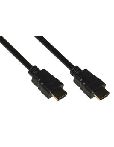 Cavo Hdmi Link 3D Mm Con Ethernet Contatti Docontatti Dorati Mt 15 Colore Nero
