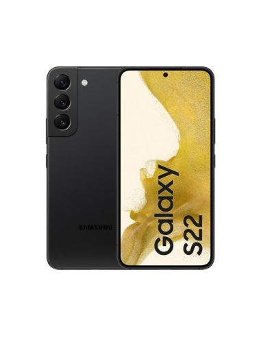 Smartphone Samsung S22 5G 128 Sm-S901bzkdeue Black 6,1 DualsimEsim Oc 8Gb 128Gb 50121010Mpx 5G Android 12